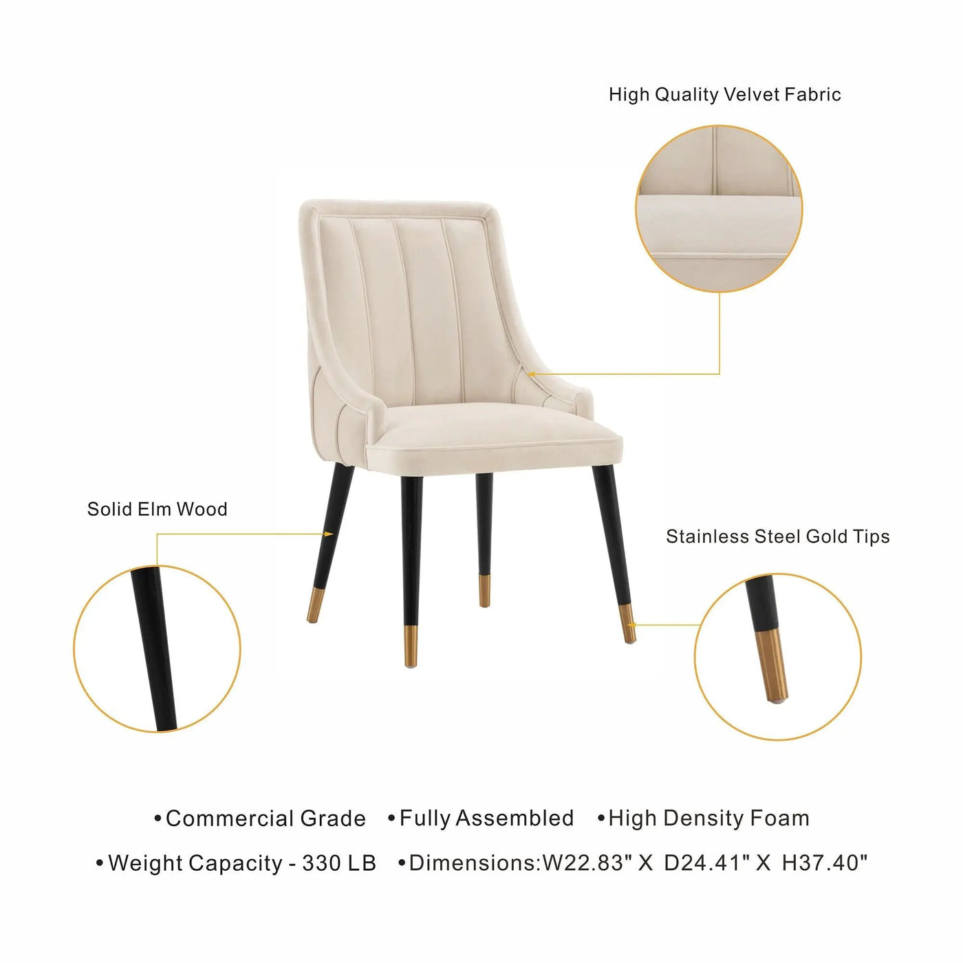 Eda - Dining Chair by HouseOfZazla