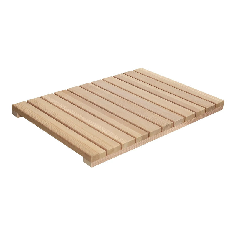Cedar Wood Shower Mat - Non-Slip Slatted Bath Mat by HouseOfZazla
