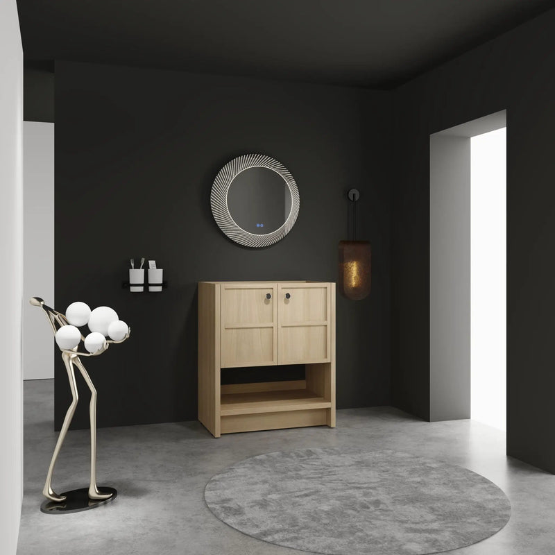 Modern Freestanding Bathroom Vanity With 2 Soft Closing Doors by Unique Piece Furniture