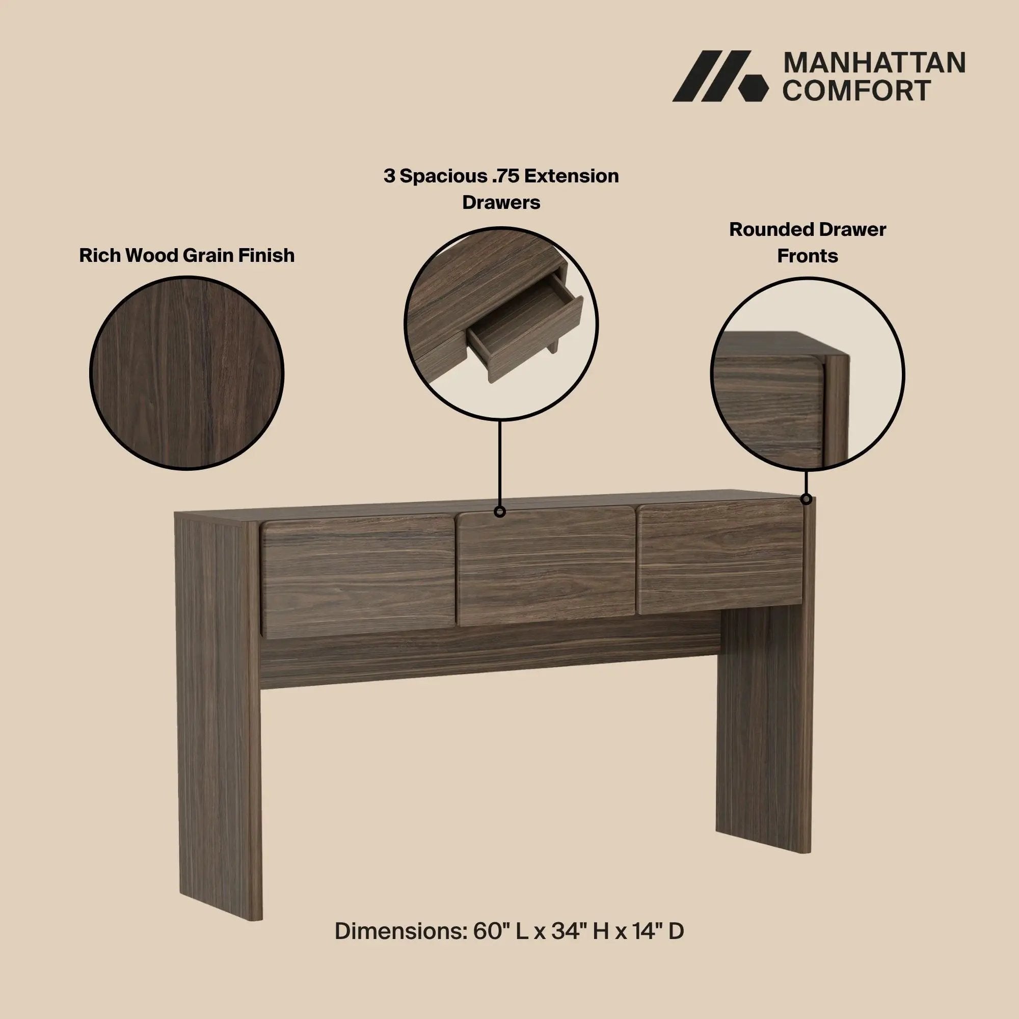 Linda - Console Table by HouseOfZazla