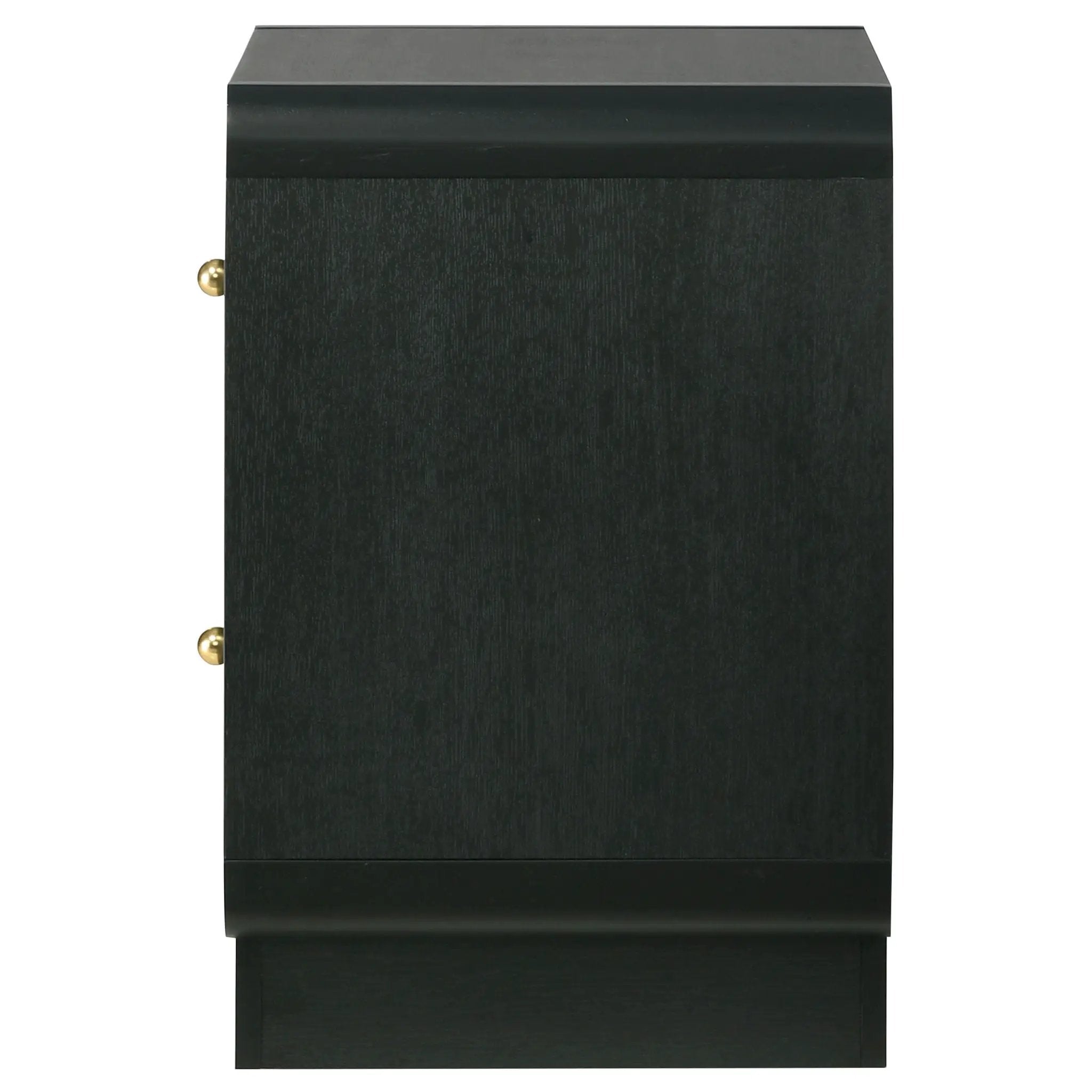 Cavelle 2-drawer Nightstand Bedside Table Black by Unique Piece Furniture