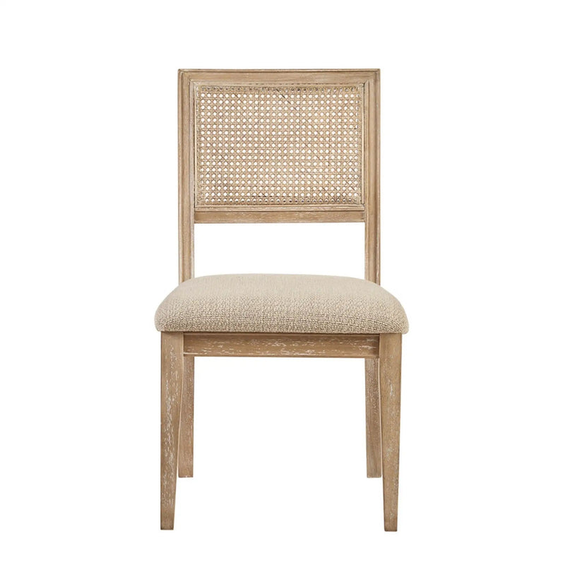 Modern Armless Dining Chair With Cane Back (Set of 2) by Unique Piece Furniture