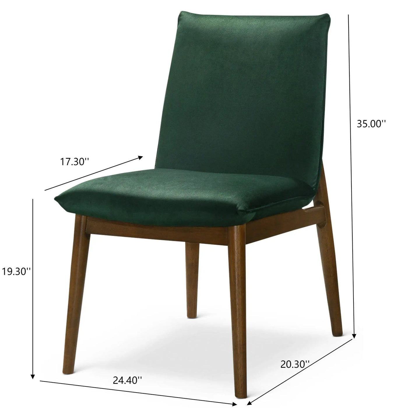 Monza - Contemporary Dining Chair (Set of 2) by HouseOfZazla