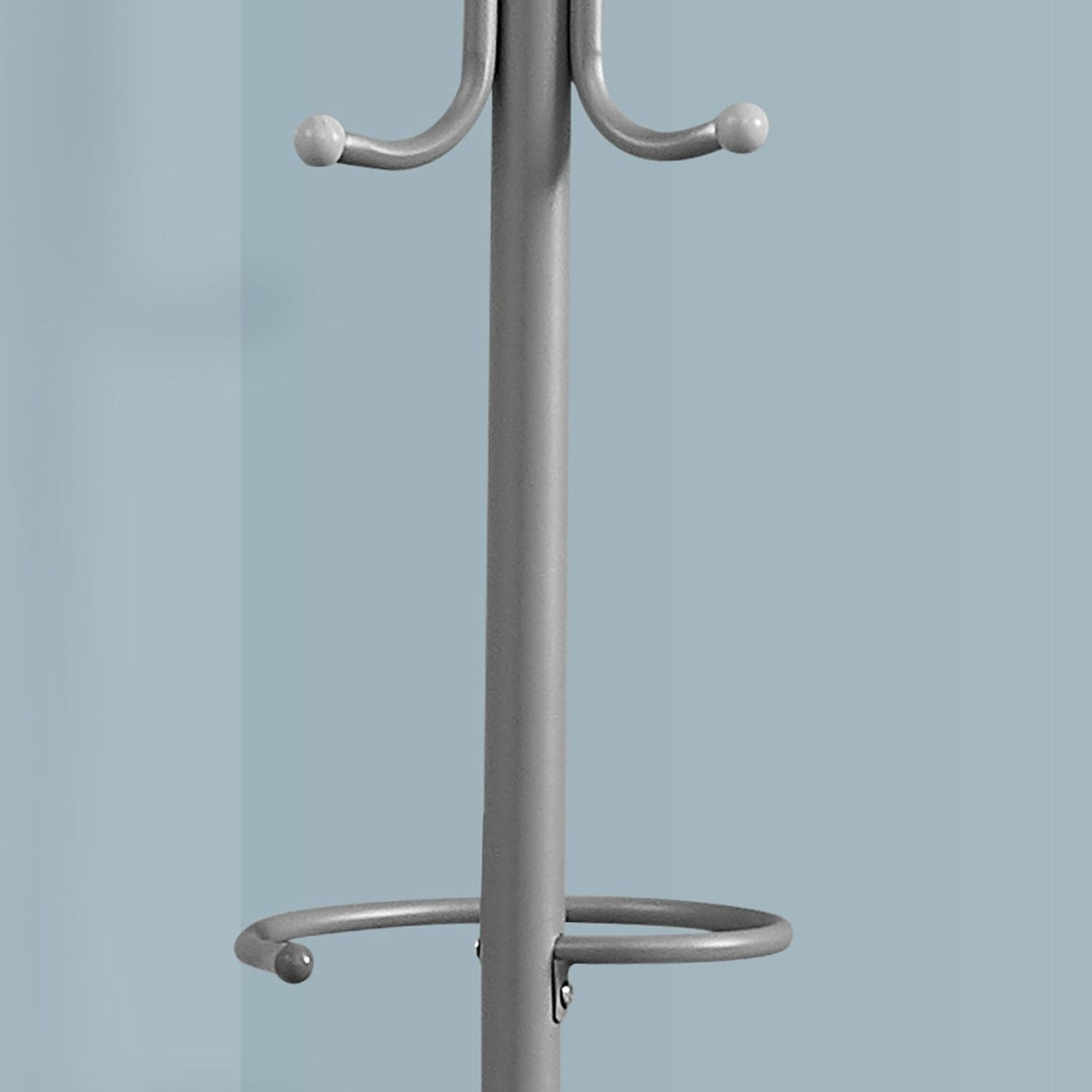 Coat Rack, Hall Tree, Free Standing, Hanging Bar, 6 Hooks, Entryway, Contemporary & Modern, photo 9 of 10