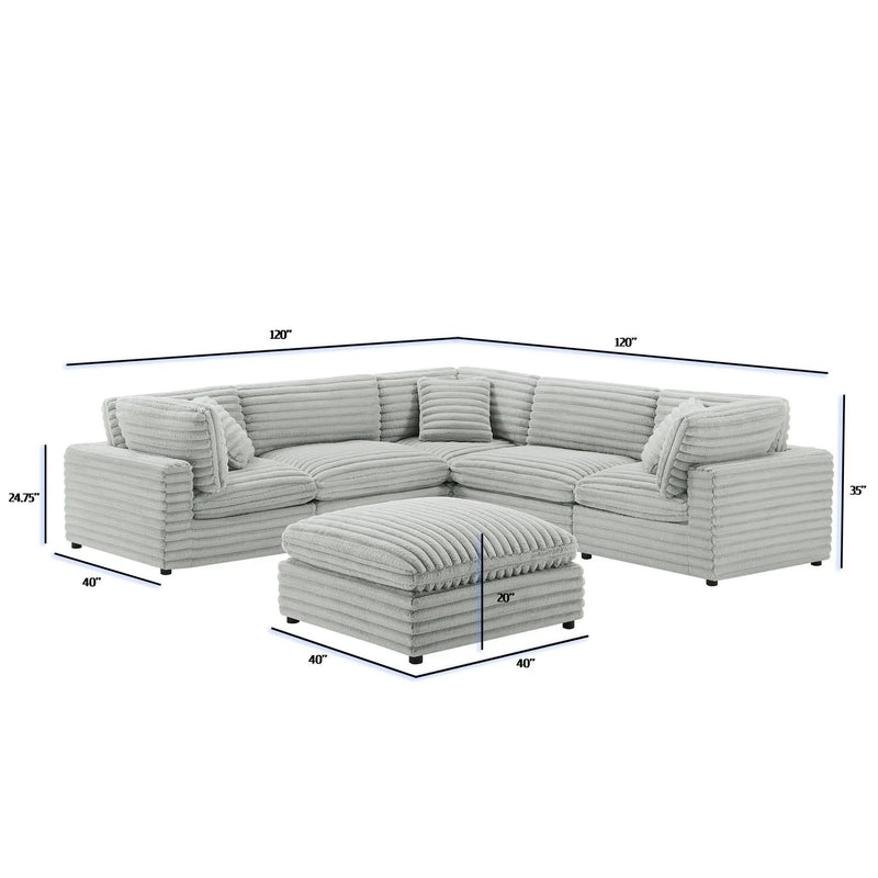 Jenny - Modular Sectional by HouseOfZazla