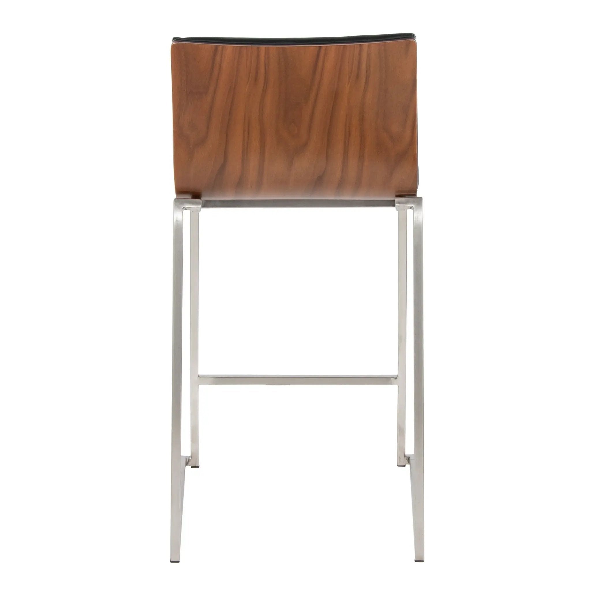 Mason Mara - Contemporary Fixed Height Counter Stool (Set of 2) by HouseOfZazla