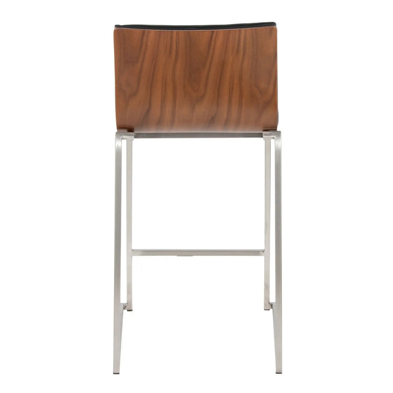 Mason Mara - Contemporary Fixed Height Counter Stool (Set of 2) by HouseOfZazla