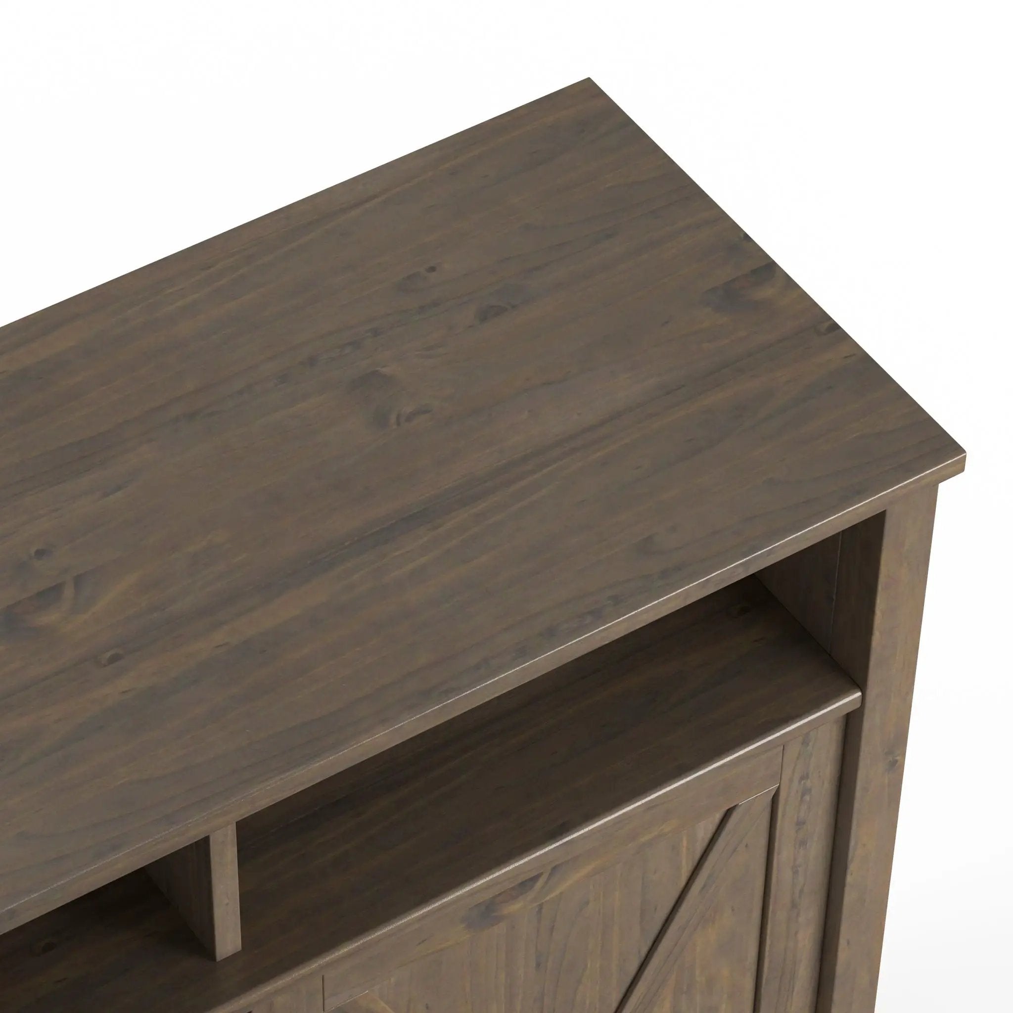 Ela - Medium Storage Cabinet - Smoky Brown by HouseOfZazla