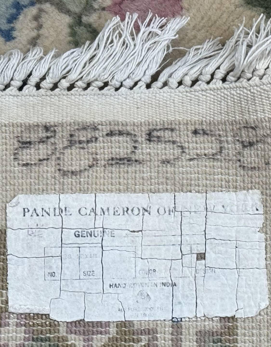 Indo Persian Rug 12x15, Palace Sized Carpet, Oversized Wool Handmade Rug, Kerman Rug, Semi Open Field, Pande Cameron Rug, Beige by Jewel Rugs