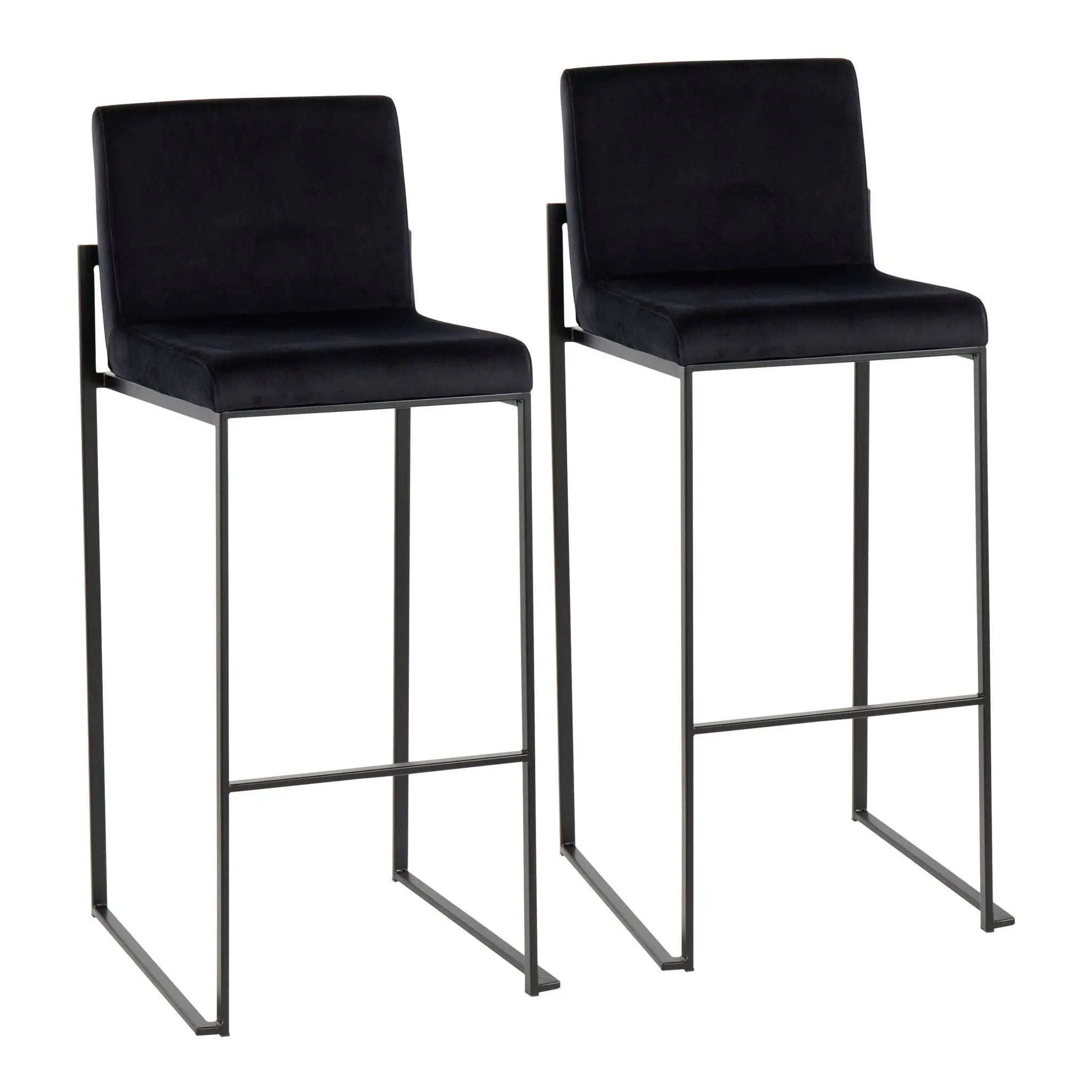 Fuji - Contemporary High Back Barstool Elegant Design by Unique Piece Furniture
