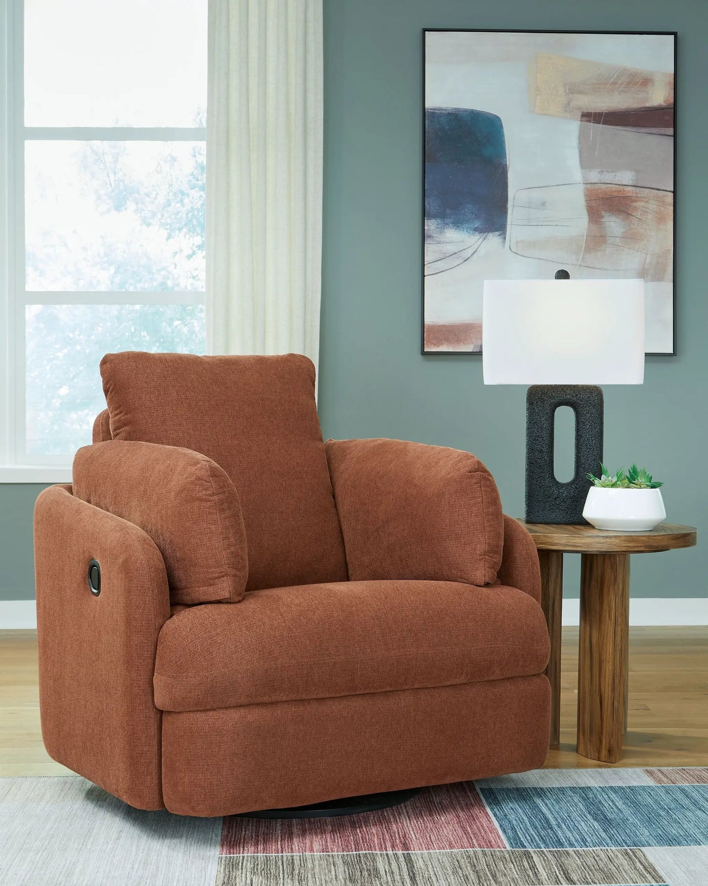 Modmax - Swivel Glider Recliner by Unique Piece Furniture
