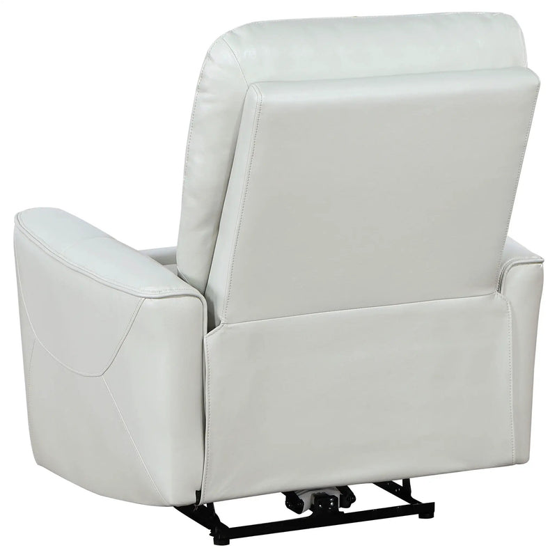 Dove Upholstered Power Recliner Chair With Smooth Power Recline And USB Charging - Gray by Unique Piece Furniture