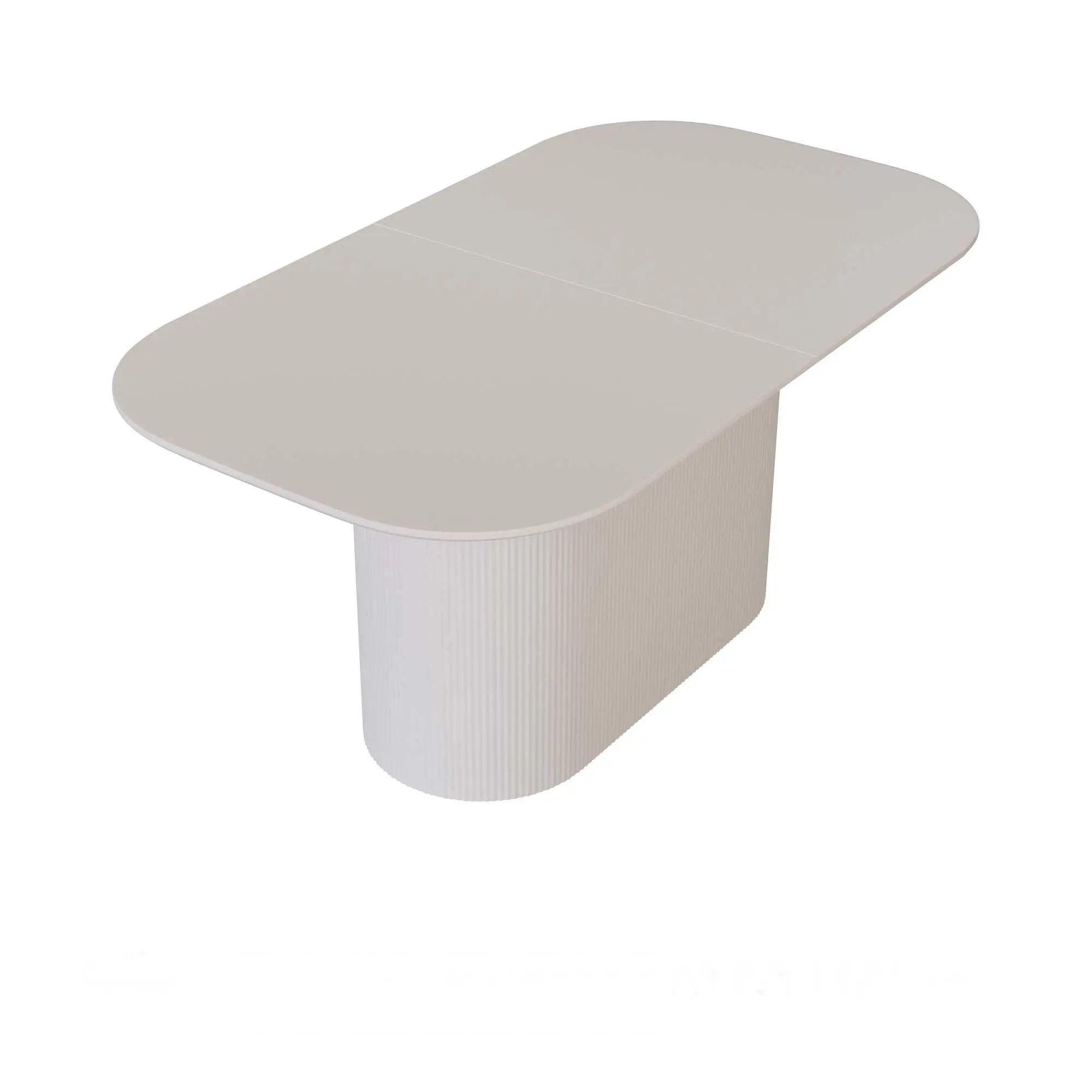 Modern Dining Table With Vertical Striped Legs by HouseOfZazla