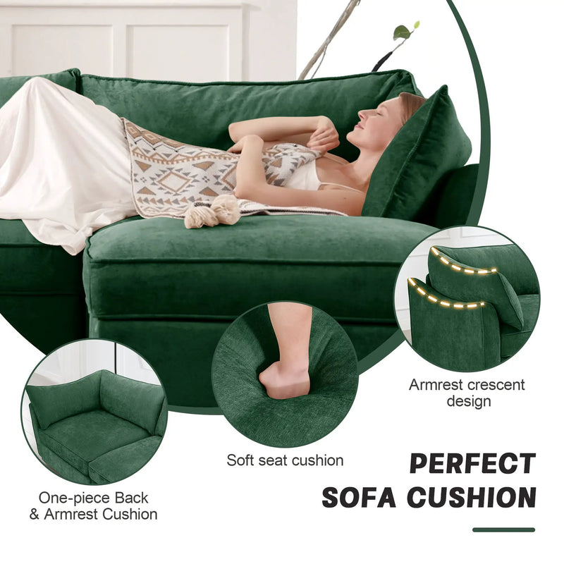2 Seater Sofa With Pull Out Storage Drawers by HouseOfZazla