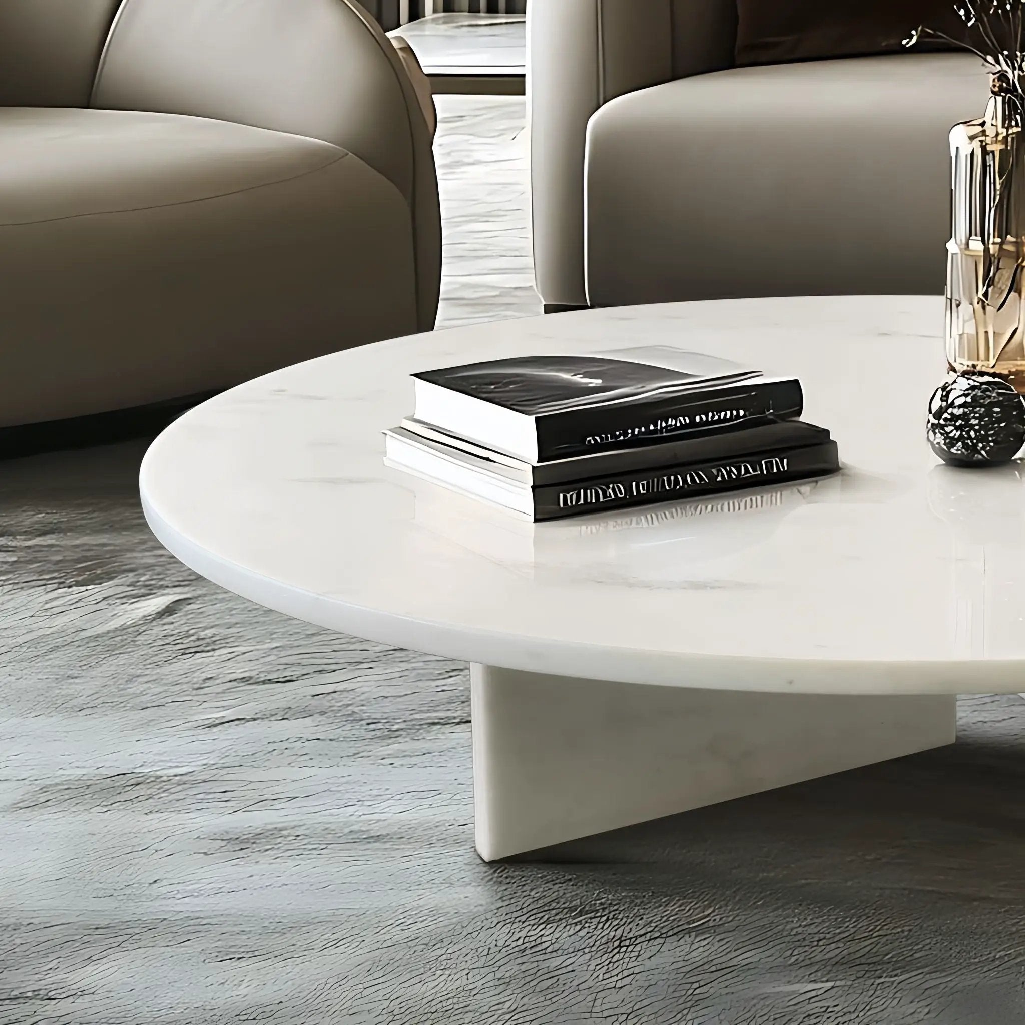 Luxury Coffee Table With Unique Veining, Unique Stone Design by Unique Piece Furniture