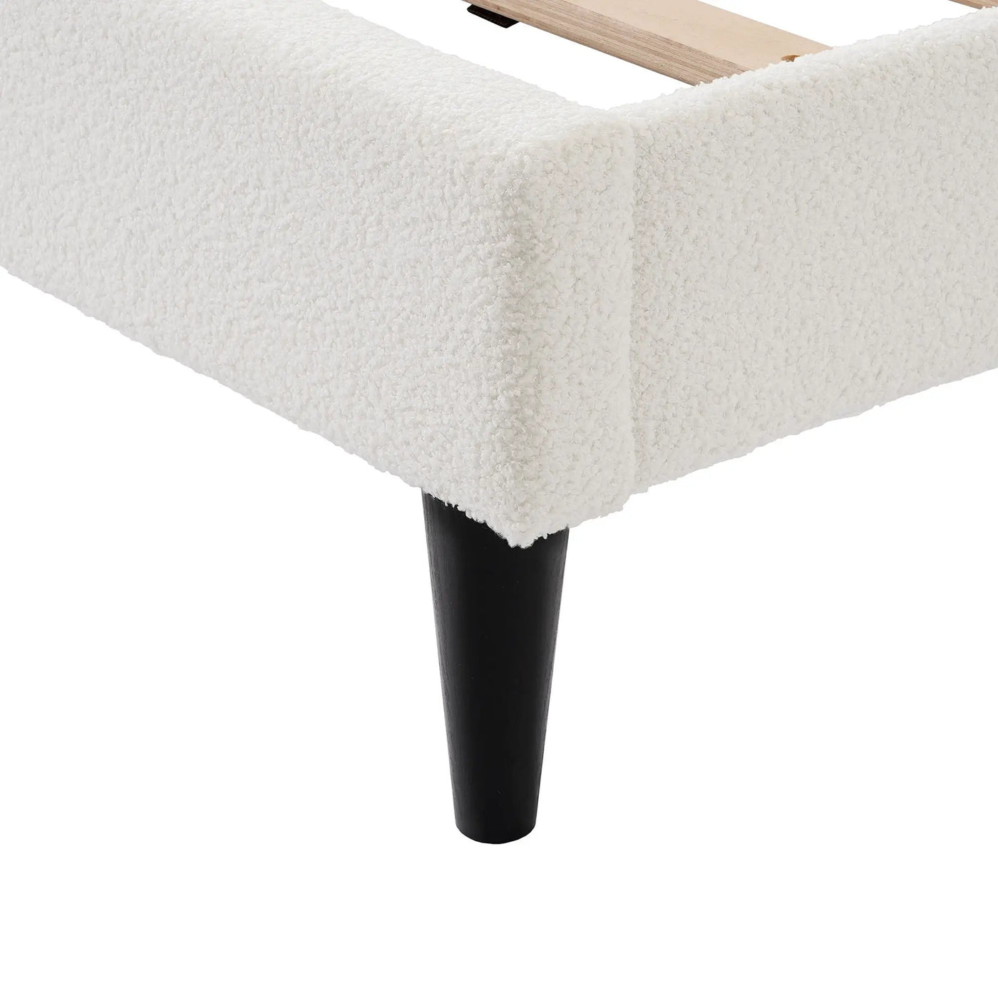 Lambswool Petal Headboard Bed Frame by HouseOfZazla
