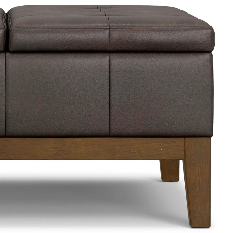 Dover - Multifunctional Lift Top Coffee Table Storage Ottoman by HouseOfZazla