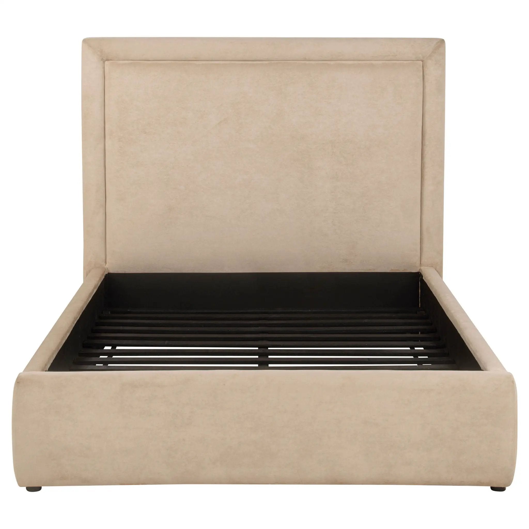 Lawson 54-inch Upholstered Full Platform Bed Light Saddle by Unique Piece Furniture