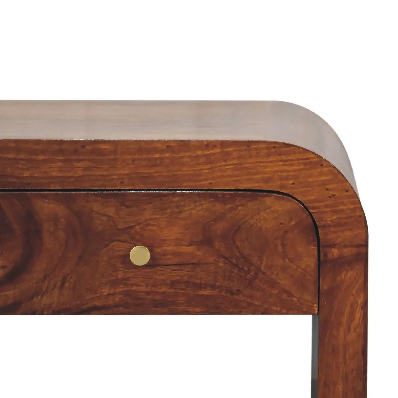 Solid Wood Darcy Coffee Table, 2-Drawers, Chestnut by HouseOfZazla