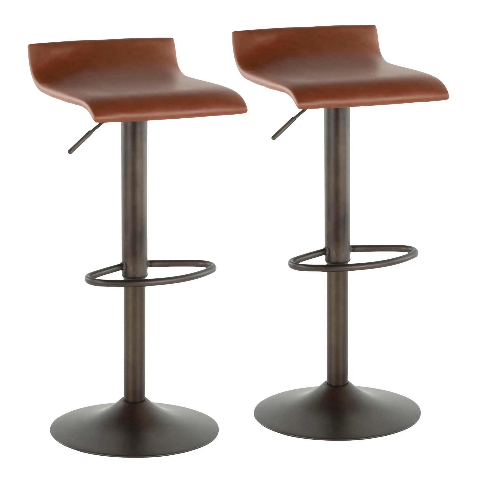 Ale - Industrial Barstool (Set of 2) by Unique Piece Furniture