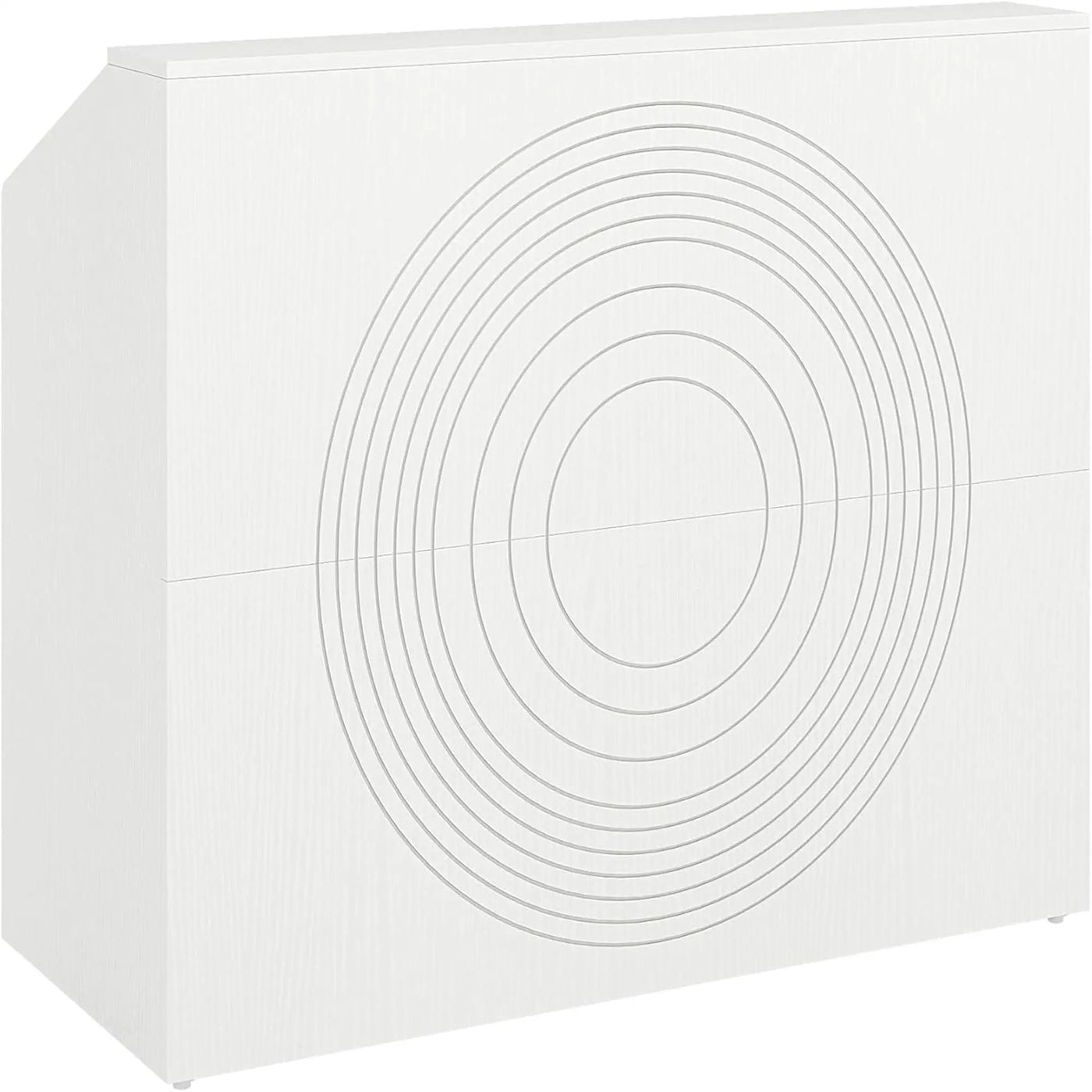 Modern Reception Desk, Front Desk Table With Cable Grommet & Privacy Panels by HouseOfZazla