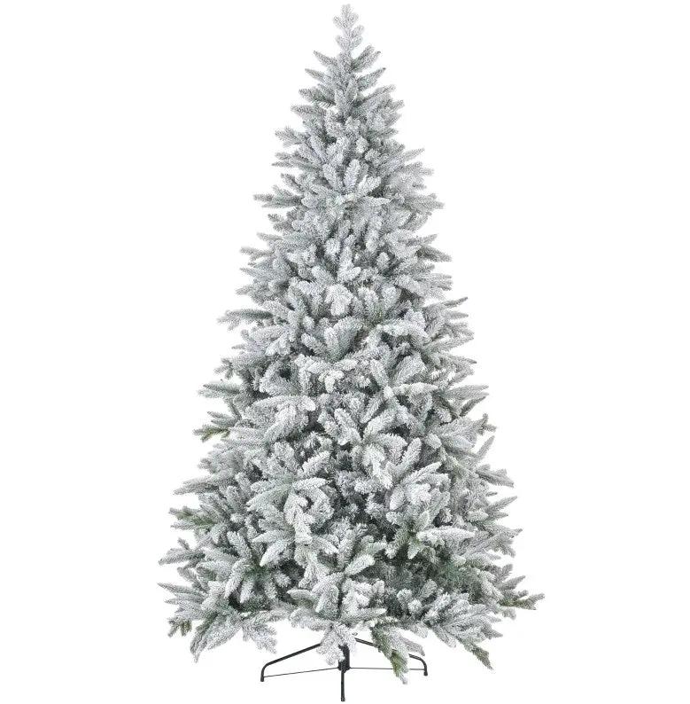 Artificial Flocked Christmas Tree with Snow Tips by HouseOfZazla
