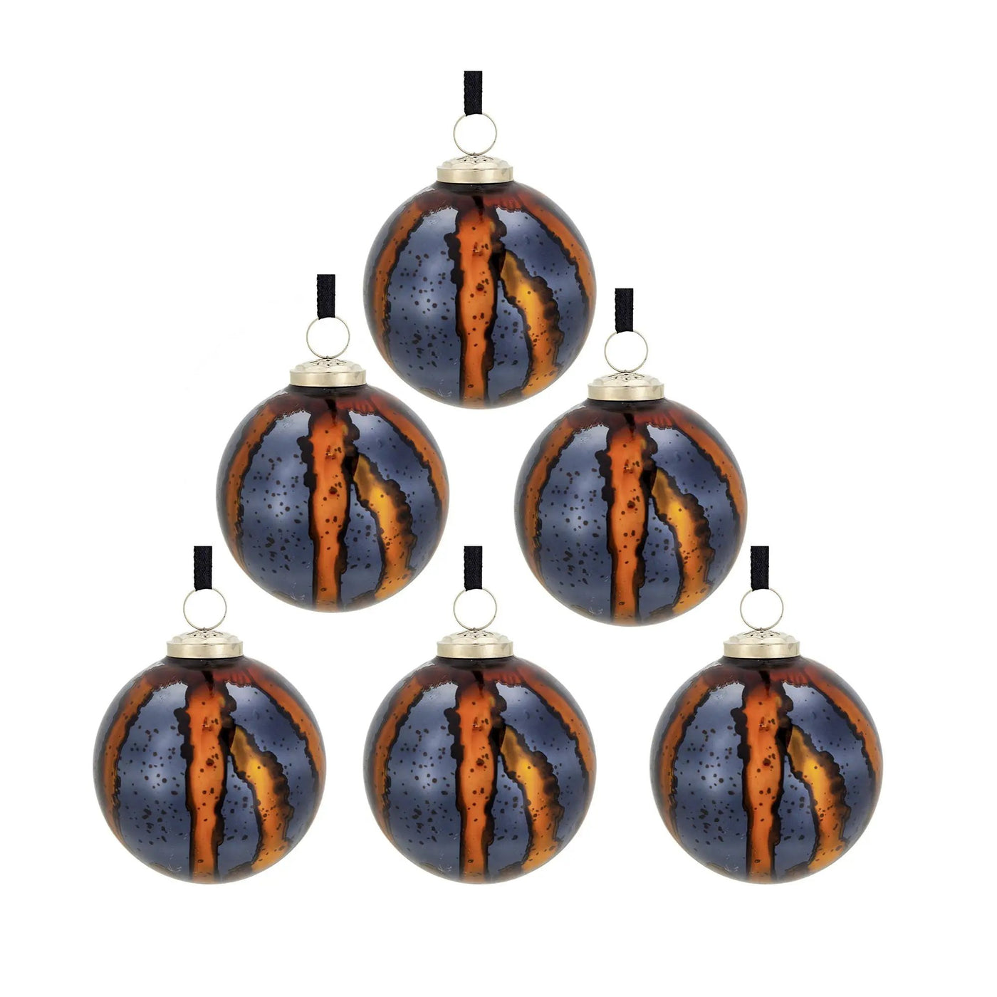 Christmas Ball Ornaments, Decorative Hanging Ball Christmas Tree Ornaments, For Holiday Party Decorations (Set of 6) by Unique Piece Furniture