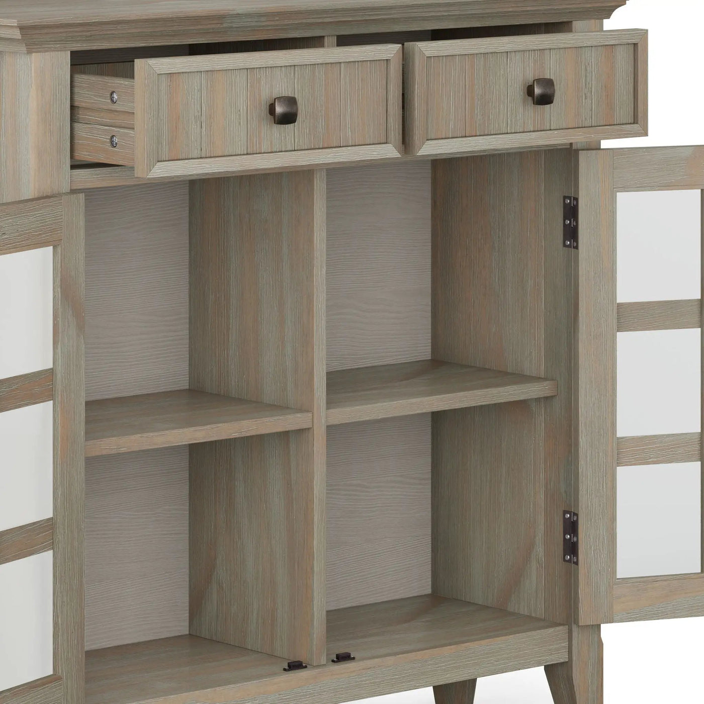 Acadian - Handcrafted Entryway Storage Cabinet by HouseOfZazla