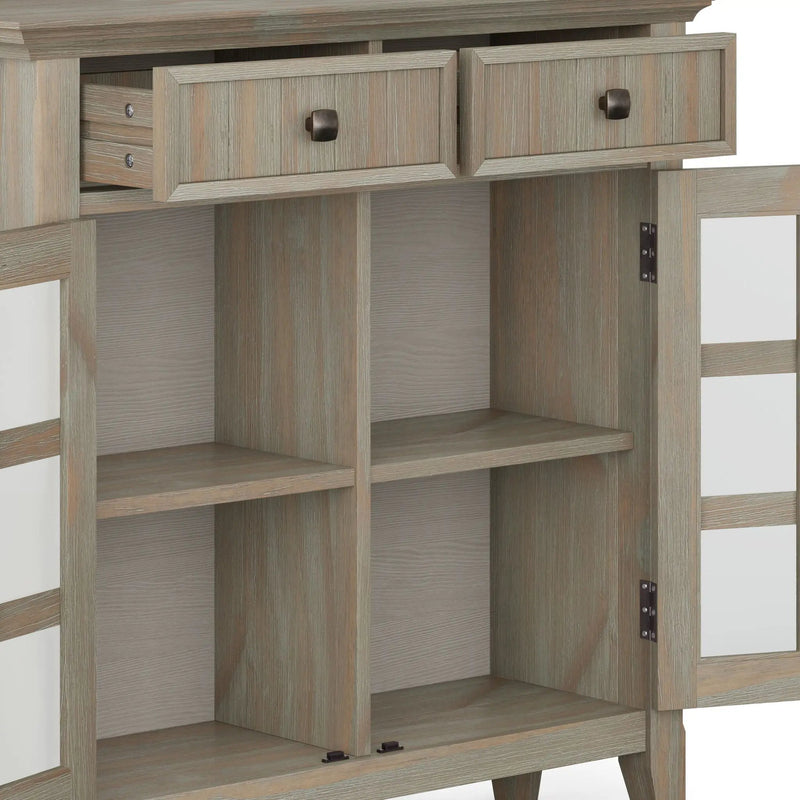 Acadian - Handcrafted Entryway Storage Cabinet by Unique Piece Furniture
