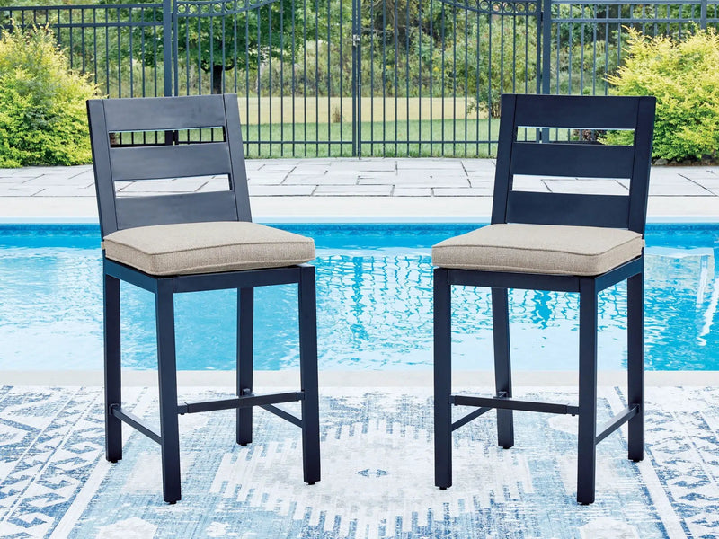 East Beach - Barstool (Set of 2) - Blue by Unique Piece Furniture