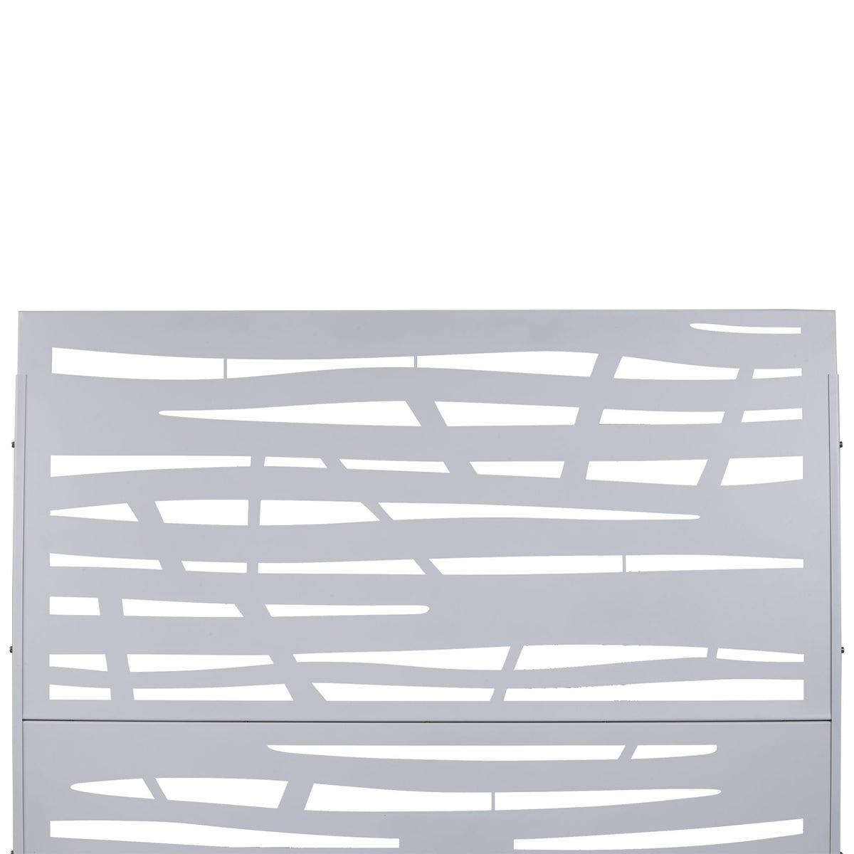 Metal Privacy Screen Room Divider with Durable Construction - Black, White, Dark Brown, photo 28 of 39