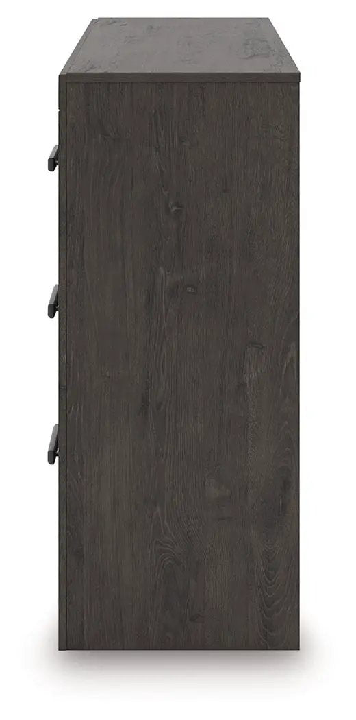 Prendonea - Six Drawer Dresser - Charcoal by Unique Piece Furniture
