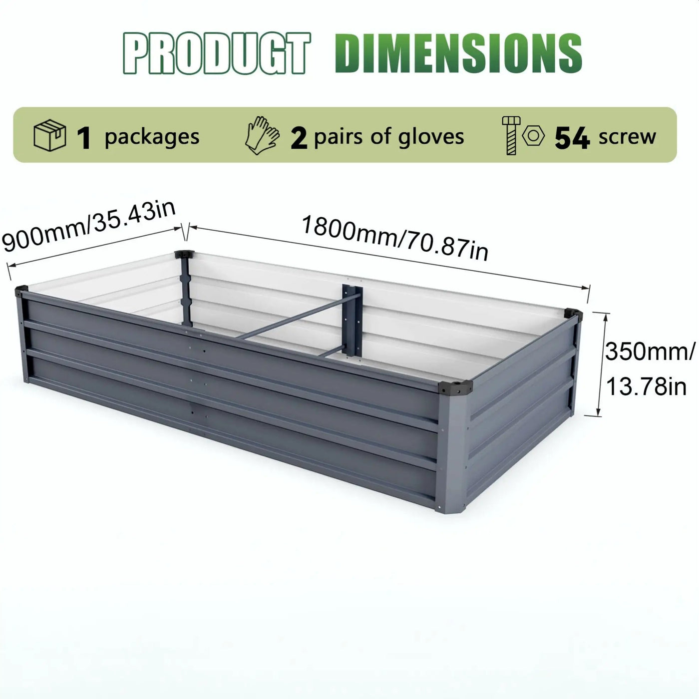 Large Garden Bed For Outdoor by HouseOfZazla