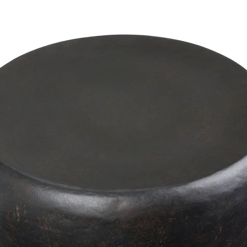 Garvy - Handcrafted Metal Side Table by HouseOfZazla