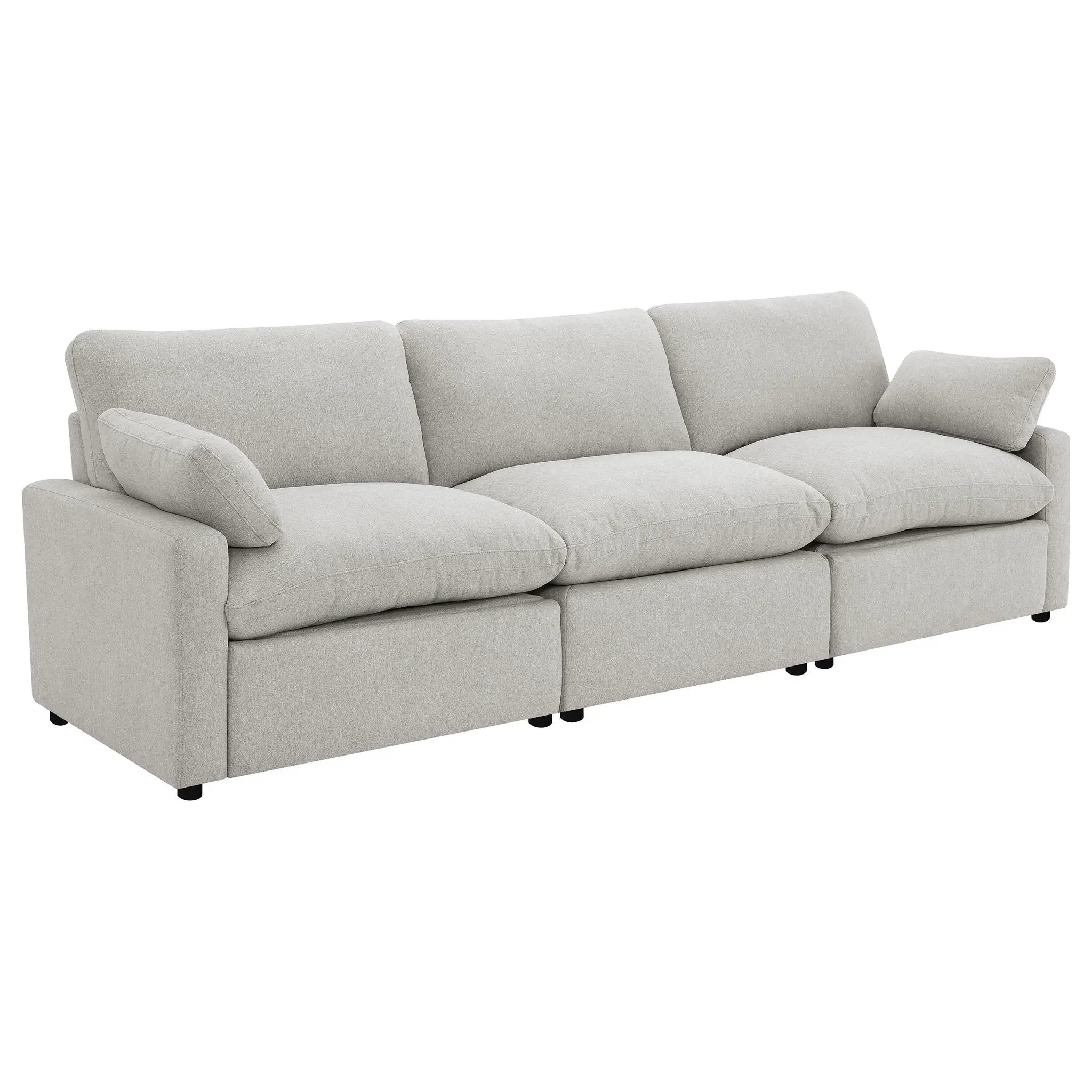 Collins Modular Power Sofa Grey by Unique Piece Furniture
