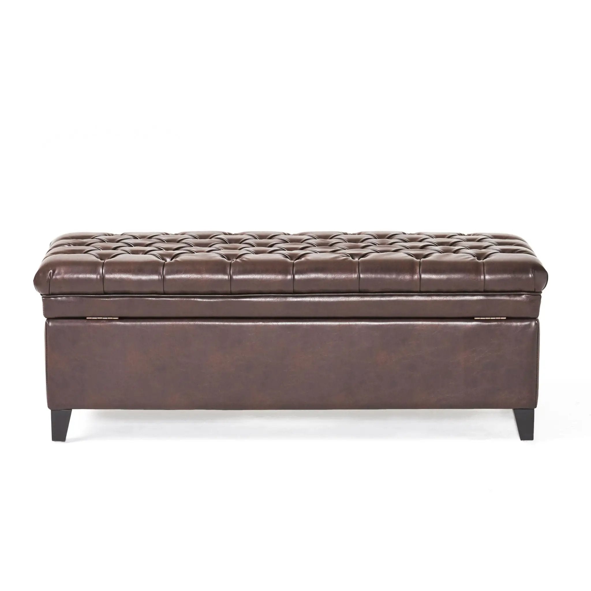 Juliana Storage Ottoman With Birch Legs by HouseOfZazla