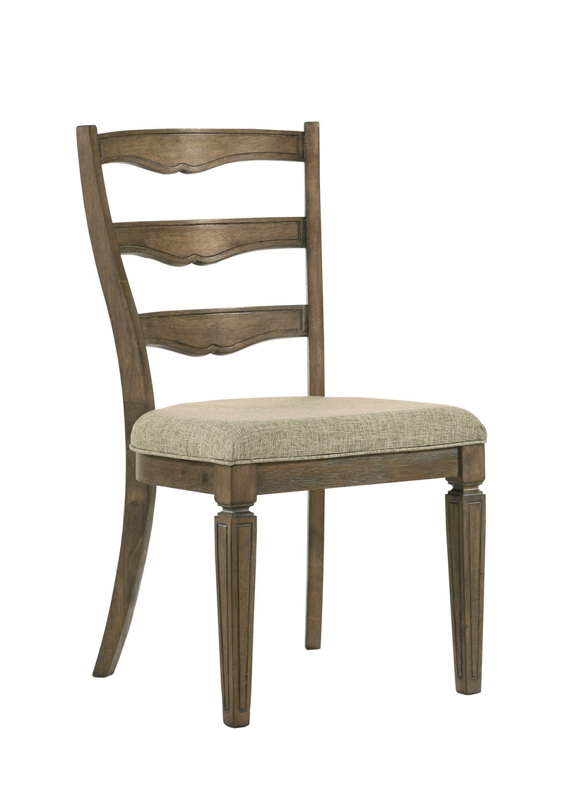Parfield - Weathered Side Chair (Set of 2) - Light Brown / Oak by HouseOfZazla