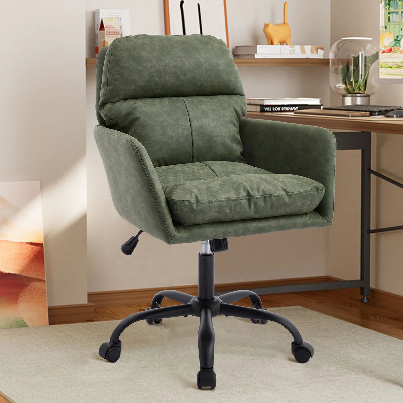 Office Chair With Adjustable Height, Ergonomic Design by HouseOfZazla