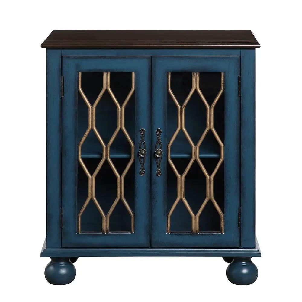 Lassie - Console Cabinet - Antique Blue by Unique Piece Furniture