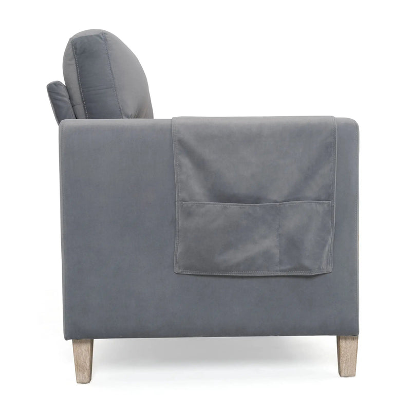 Comfortable Solid Wood Three-Seater Sofa by HouseOfZazla