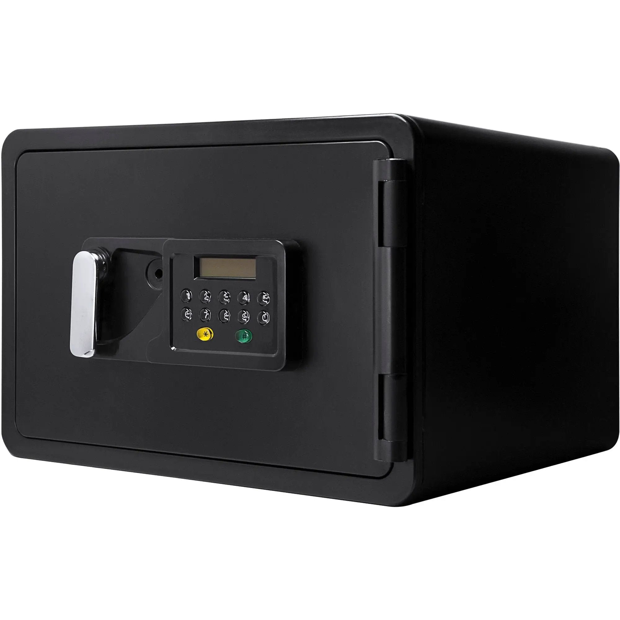 0.54 Cubic Ft Keypad Fireproof Security Safe - Black by HouseOfZazla