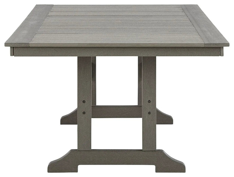 Visola - RECT Dining Table w/Umb OPT - Gray by Unique Piece Furniture