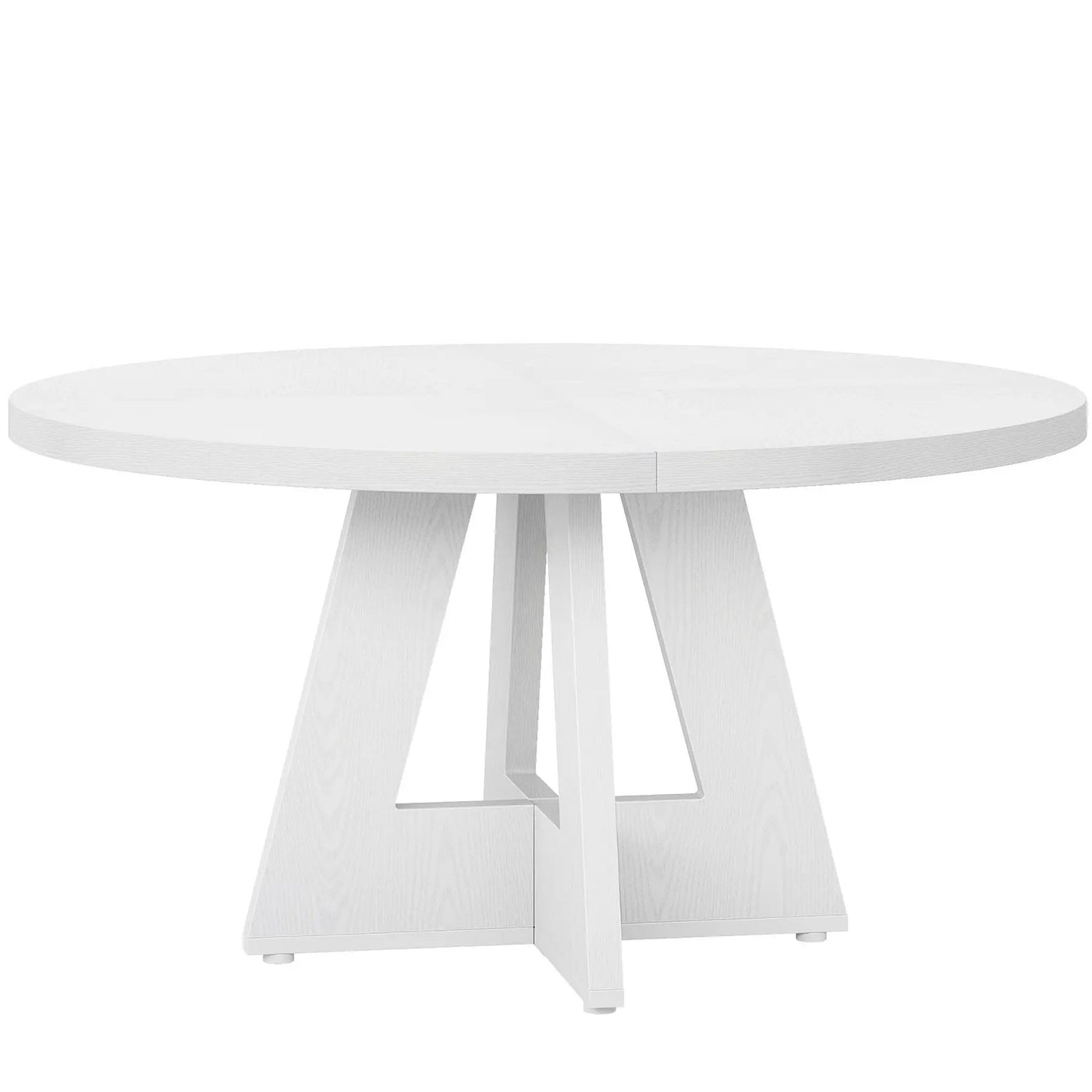 Round Dining Cross Base Kitchen Table by HouseOfZazla