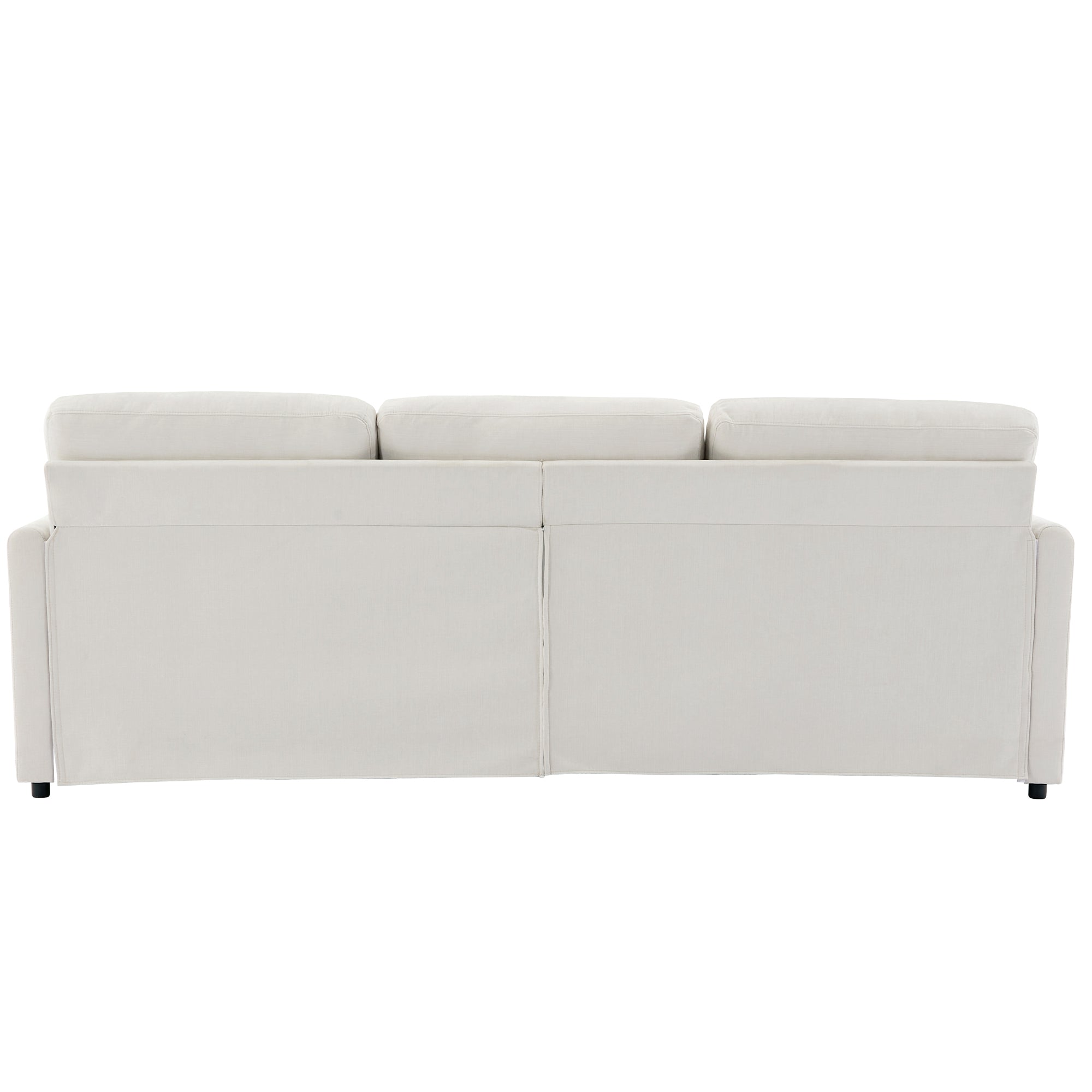 Cozy Upholstered 3-Seater Sofa with Plush Double Cushion and Ergonomic Design by BLAKHOM