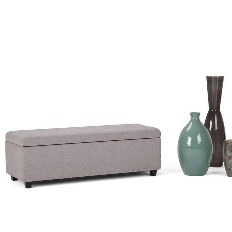 Hamilton - Upholstered Storage Ottoman by HouseOfZazla