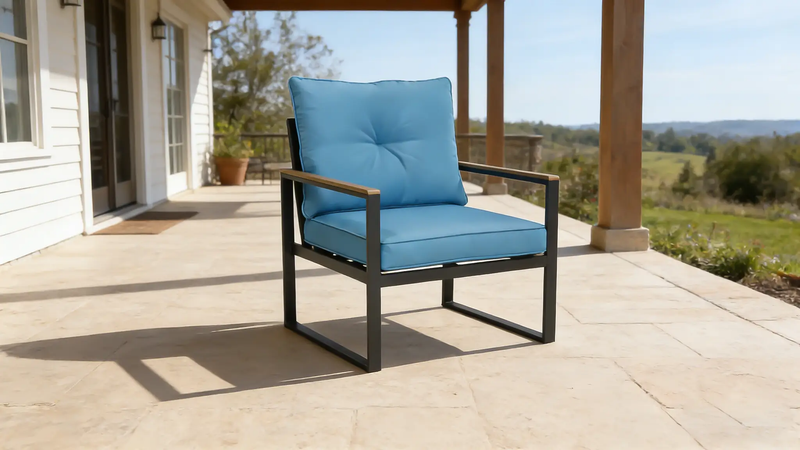 Oversized Steel Outdoor Conversation Set by HouseOfZazla