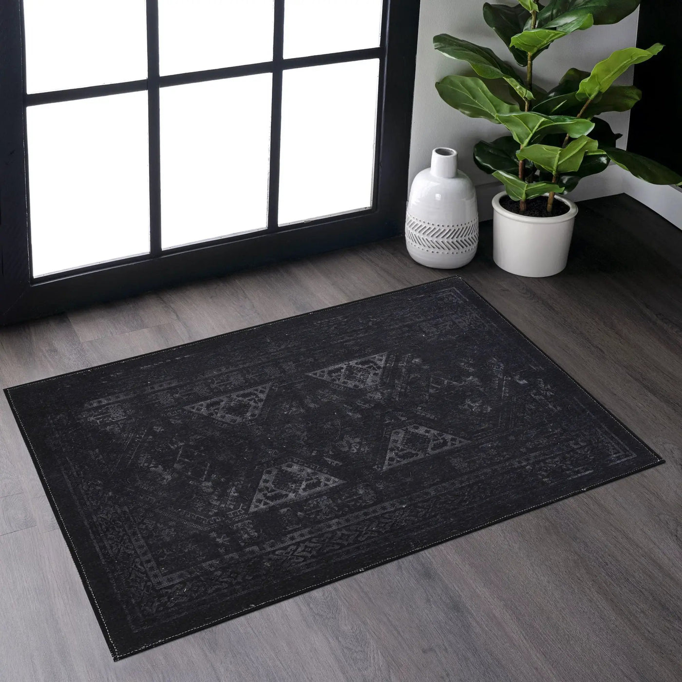 Maval - Trendy Area Rug, Washable by HouseOfZazla