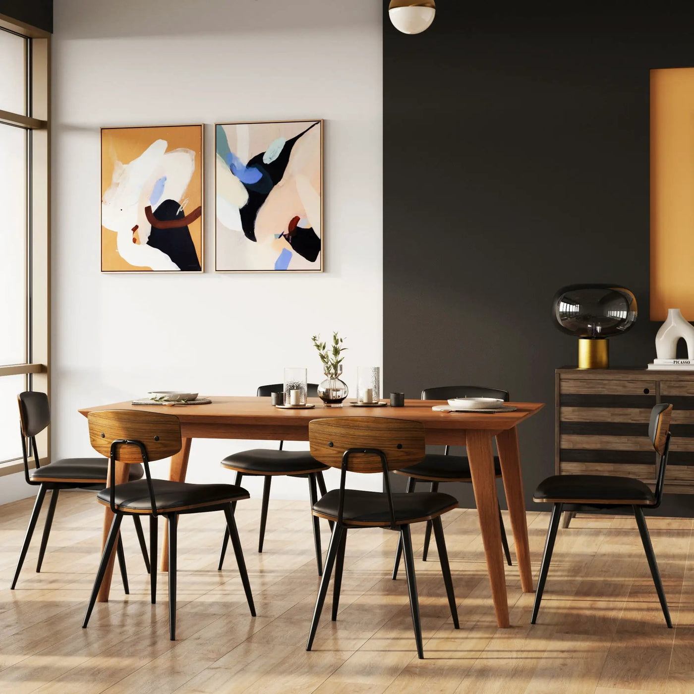 Mavis - Upholstered Dining Chair (Set of 2) by HouseOfZazla