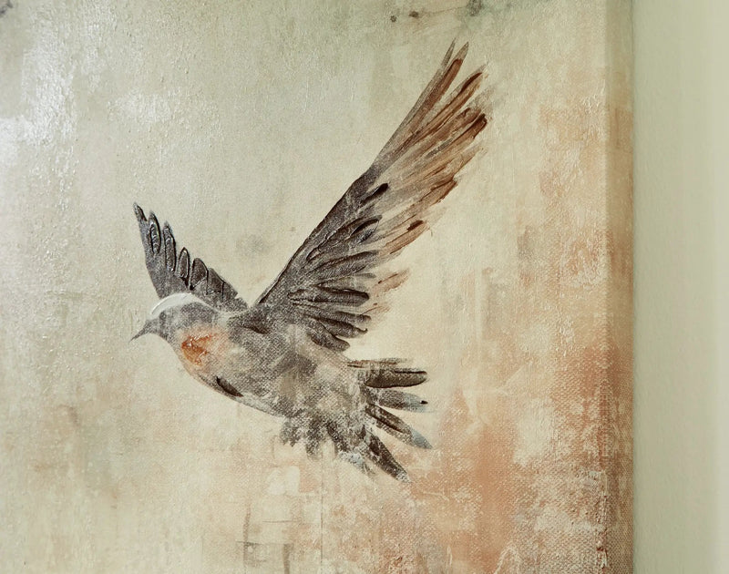 Collmund - Wall Art - Gray / Brown by Unique Piece Furniture