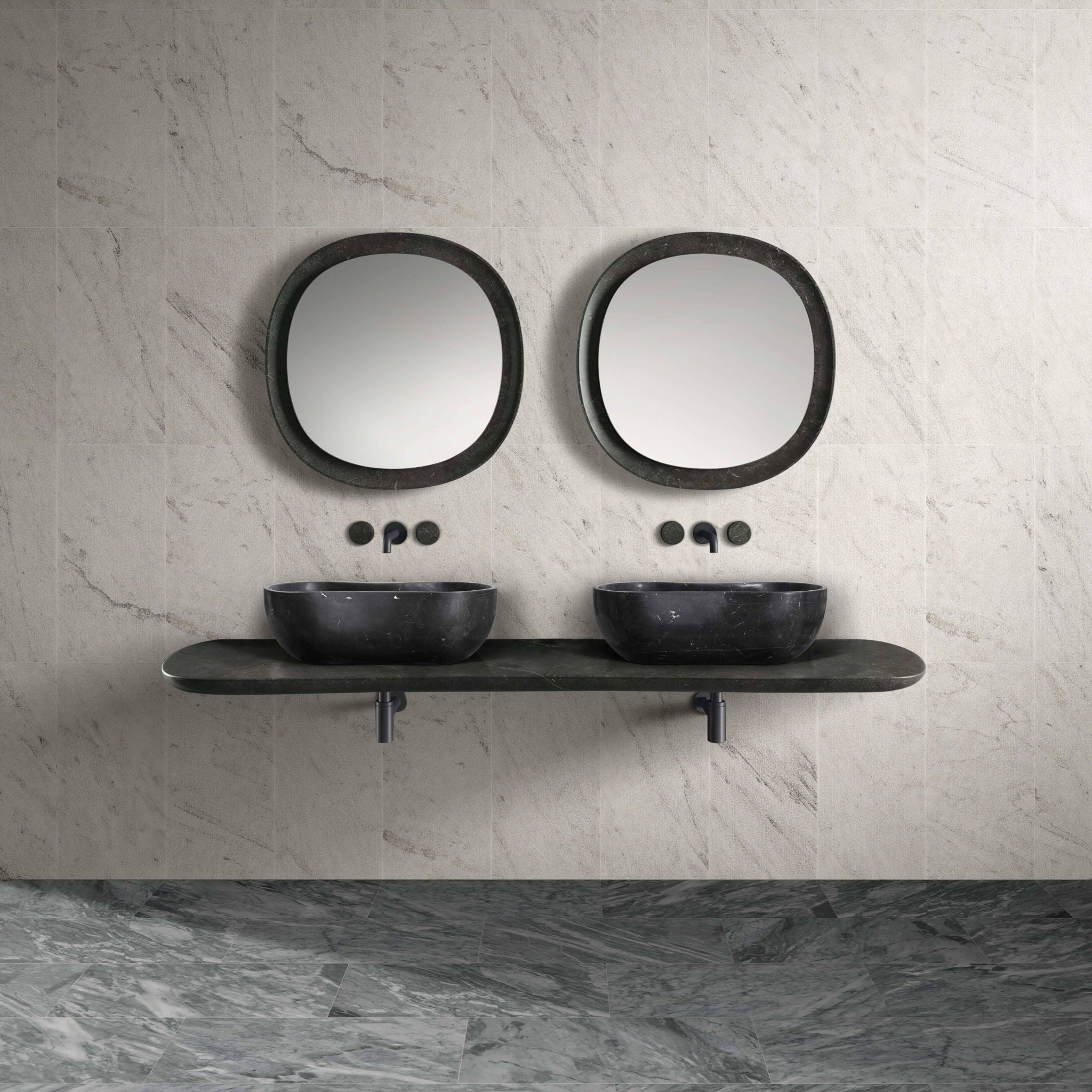 Bathroom Vessel Sink With Wavy Design by HouseOfZazla